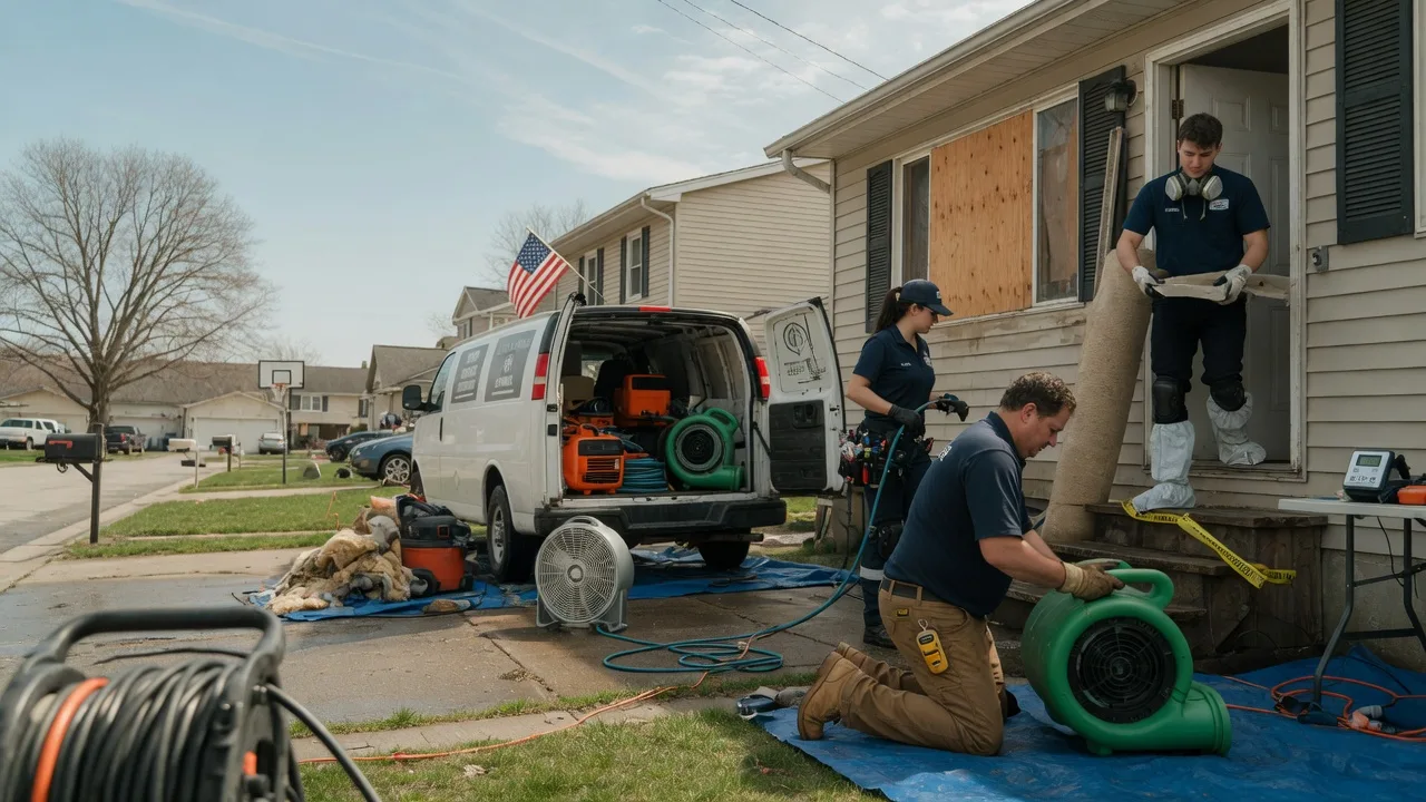 Water Damage Restoration in Dickinson, TX near me